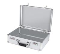 Sharplace Valigetta Portaoggetti in Alluminio Bloccabile Organizer Strumenti Multifunzione Ampio Spazio Interno con Maniglia Adatta a Manutentori Lavoro, parola d'ordine l