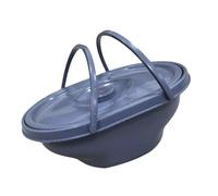Sharplace Vaso da notte, comodino, comodo, coperchio sigillante per odori, padella, contenitore per WC, secchio per pipì, per viaggi, bagno, interni, anziani