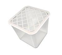 Sharplace Vaso idroponico per piante da interno, vaso da fiori ornamentale, espositore moderno per piante decorative, contenitore per da interno, Tipo di Griglia