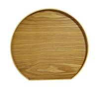 Sharplace Vassoio in Legno Vassoio Da Portata Piatto Decorativo Piatto Dessert Mezzaluna Elegante Legno Massello Adatto per Uso Quotidiano Colazione a Letto Tav, Legna