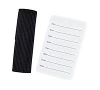 Sharplace Vassoio per extension ciglia, pratico e leggero, per studi professionali, Bianco Da 7 a 14 Mm