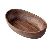 Sharplace Vassoio portacandele in legno per impasto, bagno, multifunzionale, resistente, per bancone, rustico, decorazione per la casa, decorazione da tavolo, Black Walnut M