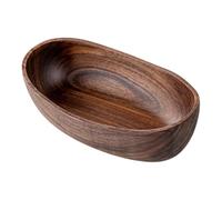 Sharplace Vassoio portacandele in legno per impasto, bagno, multifunzionale, resistente, per bancone, rustico, decorazione per la casa, decorazione da tavolo, Black Walnut S