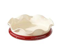 Sharplace Vassoio Rotante per Servire Frutta Piatto Antipasti Contenitore Caramelle Organizzatore Verdura Plastica Robusta Funzione Rotante Adatto per Sala Da P, Bianco