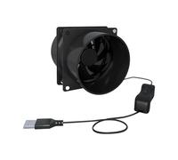 Sharplace Ventilatore Estrattore Ventilazione Parete Aspiratore Portatile Risparmio Energetico Materiale Durevole Materiale PP Adatto a Magazzino Capannone, Doppia Ventola