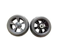 Sharplace Wheels per carrello per lo shopping da 2 pezzi Wheels Wheels Lightweight Wide Sostitucing Parts