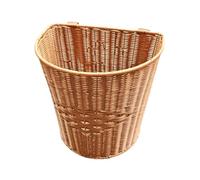 Sharplace Zaino in rattan sintetico, cestino per raccolta frutteto, campeggio, vacanza, intrecciato, multifunzionale, leggero, grande capacità