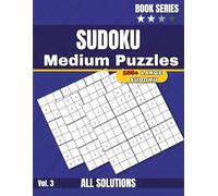 SharpMind Sudoku for Eye Strain Relief: 195+ Large-Print Medium Puzzles for Adults, Seniors, and Beginners Volume 3
