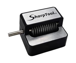 SharpTool 2.0 Afilador para Hojas de Sierra Multitool - Afilador de Precisión para Taladro para Afilar Hojas de Inmersión BIM, HCS y HSS, Accesorio para Herramienta Multifunción