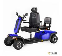 SHARPY TWIN 2 posti - Scooter mobilità con volante a pomello