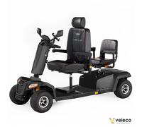SHARPY TWIN 2 posti - Scooter mobilità con volante a pomello