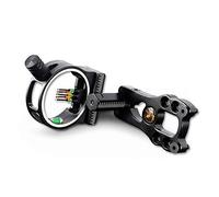 SHARROW 5 Pin Bow Sight Visione di Arco a Fibre Ottiche Alluminio Lega per Arco Compound