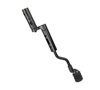SHARROW Stabilizzatore di Corde d'Arco con Arresto per Corda Composita, Smorzamento Ammortizzatore, Universale per Archi Compound, Nero, Giusto