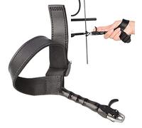 SHARROW Tiro con L'Arco Arco di Rilascio Aiuti Arco Compound Rilascio Pollice Grilletto Pinza Sgancio da Polso Cinturino Regolabile Sgancio Rapido per Arco Compound Tiro al Bersaglio