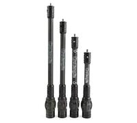 SHARROW Tiro con L'Arco Stabilizzatore per Arco Asta Laterale da 6 '' 8 '' 10 "12" Principale Asta di bilanciamento Asta di smorzamento Asta di prolunga Ammortizzatore Silenziatore per Archi Compound