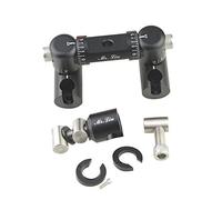 SHARROW Tiro con L'Arco V-Bar Barra di Equilibrio V-Barra a Doppio Lato Stabilizzatore di Prua Tiro con L'Arco V-Bar Doppio Lato Completamente Regolabile (Nero)