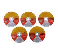 Sharrqing 5 Pezzi 3 Pollici 75 * 1.2 * 10 Foro Mini Disco da Taglio Circolare in Resina Disco abrasivo Disco abrasivo 75mm for smerigliatrice angolare Acciaio Pietra(Type 2)