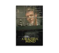 SHARU I EBRHU A Beautiful Mind2, poster artistico da parete su tela, moderno, per soggiorno e camera da letto, 20 x 30 cm, senza cornice