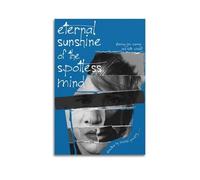 SHARU I EBRHU Poster artistico da parete su tela con motivo ETERNAL SUNSHINE OF THE SPOTLESS MIND2, moderno, per soggiorno e camera da letto, 20 x 30 cm, senza cornice