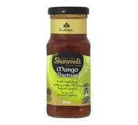 Sharwood's - Etichetta Verde- Mango Chutney - Mite Piccante - Ricetta tipica indiana - 227 Grammi