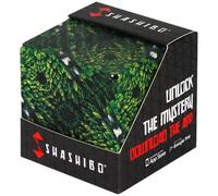 SHASHIBO Cubo Cambiaforma - Cubo Antistress, Pluripremiato e Brevettato, con 36 Magneti in Terre Rare - Oltre 70 Forme Diverse (Wild Series - Forest)