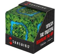 SHASHIBO Cubo Cambiaforma - Cubo Antistress, Pluripremiato e Brevettato, con 36 Magneti in Terre Rare - Oltre 70 Forme Diverse (Wild Series - Jungle)