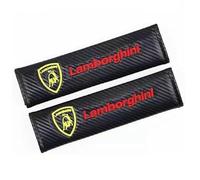 SHASHOU 2 Pezzo Imbottiture per Cinture di Sicurezza per Lamborghini Revuelto (LB744) 2023-2025, Imbottitura Morbida, Riduce Attrito e Fastidio alla Spalla