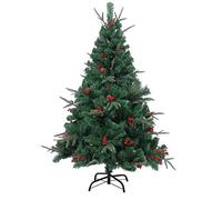 Shatchi 6068-Albero di Natale artificiale, 2,4 m, colore: verde