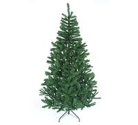 SHATCHI Albero di Natale artificiale con 230 pini verdi da 1,2 m, con supporto in metallo, decorazione per la casa, 120 cm