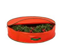 SHATCHI, Borsa per la conservazione di ghirlande natalizie artificiali, fino a 80 cm, resistente, impermeabile, con cerniera e manici per il trasporto