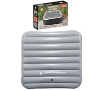 SHATCHI Copertura per Vasca idromassaggio, Risparmio energetico per Vasca idromassaggio Mspa, Gonfiabile, Protezione da Pioggia, fuoriuscite, Calore, per vasche quadrate per 4 Persone, 126 x 126 cm