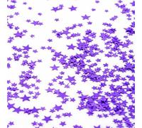 SHATCHI grammi di stelle metallizzate da usare come coriandoli, per compleanni, matrimoni, anniversari, Natale, feste, decorazioni, Viola, 14 Grams, 5060419797163