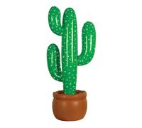 SHATCHI Grande cactus gonfiabile Wild West Cowboy messicano hawaiano decorazione per feste in spiaggia 86 cm dimensioni reali, verde, 1 pezzo