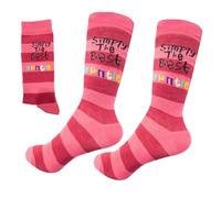 SHATCHI Novelty, Semplicemente i Migliori Calzini Zia Donna, Rosa, One Size