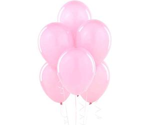 SHATCHI, Palloncini in Lattice Rosa Chiaro, 127 x 30,5 cm, qualità Elio, per Matrimonio, Compleanno, Anniversario, Battesimo, Comunione, Feste, Baloon, 30,5 cm