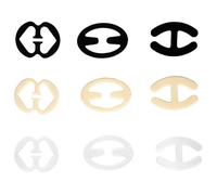 SHATCHI Set da 9 Pezzi per Nascondere Le Cinghie del Reggiseno, Clip perfette per la Scollatura, Multi