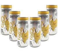 Shatlers Cocktail - Set di 6 shatlers Virgin Colada 0,25 l senza alcol - con deposito monouso - Shatlers Cocktail - Ready to Go