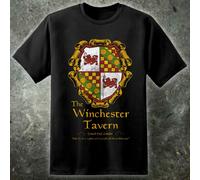 Shaun Of The Dead Winchester Pub Zombie Film T Shirt Simon Pegg Divertente