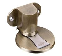 SHAUNI Door Stopper Doorstops Adjustable Door Stop,Stainless Steel Door Catch,3M Double-Sided Self Adhesive Tape,Door Holder Doorstop,No Drilling,Keep Your Door Open