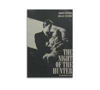 SHAUREWNYY 2 poster del film The Night of The Hunter, decorazione artistica da parete in stile vintage, decorazione artistica da parete per soggiorno, camera da letto, 20 x 30 cm, senza cornice