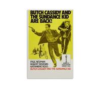 SHAUREWNYY Poster di Butch Cassidy and the Sundance Kid - Poster decorativo da parete in stile vintage, per soggiorno, camera da letto, 20 x 30 cm, senza cornice