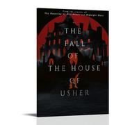 SHAUREWNYY Stampa artistica da parete su tela, motivo: The Fall of The House of Usher, serie TV, 3 poster, decorazione artistica da parete, stile vintage, per soggiorno e camera da letto, 30 x 45 cm