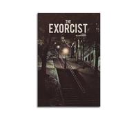 SHAUREWNYY The Exorcist Movie - 4 poster, decorazione artistica da parete estetica vintage su tela, poster decorativo per soggiorno, camera da letto, 20 x 30 cm, senza cornice, stile