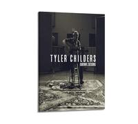 SHAUREWNYY Tyler Childers - Poster estetico da parete, decorazione artistica da parete vintage, su tela, per soggiorno, camera da letto, 20 x 30 cm, con cornice