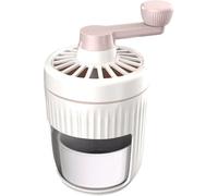 Shaved Ice Machine Manual Ice Crusher Bpa Free Portable with Hand Crank Snow Cone Maker And Cube Tray Style 1 Shaved Machine Professional Process
