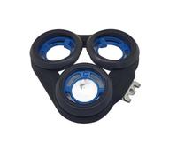 Shaver Heads Bracket,Compatible For Philips,S5000 S6000 Blue Blade Holder Base Stand Head Middle Personal Care Cutter Frame(Black Carmen cover+knife rest)