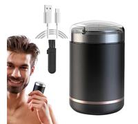 Shaver Man, Electric Men's Razor, | Razor della barba portatile e ricaricabile | Rasoio impermeabile per fili, nonno e marito, ghiacciaio con tosaerba a scomparsa