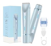 Shaver Women,IntimateGlide Pro,Ladies Razors Electric,Dual Head Shaver Women Bikini Ipx7 Waterproof Wet & Dry Use,Scratch-Resistant, Suitable for The Entire Body (Green)