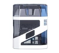 Shavers for Men, Mens Electric Razor - Rasoio tascabile con display a LED,Rasoio a doppia testa lavabile, strumento di rasatura ricaricabile per pelle liscia