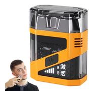 Shavers for Men, Mens Electric Razor,Rasoio tascabile con display a - Rasoio a doppia testa lavabile, strumento di rasatura ricaricabile per i baffi del viso